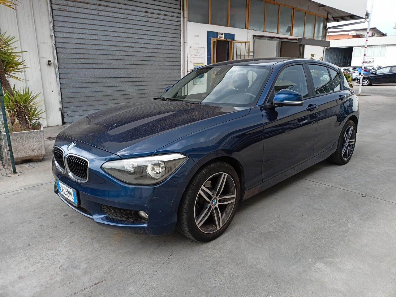 Bmw 116d 5p. Sport automatica 115 cv km originali