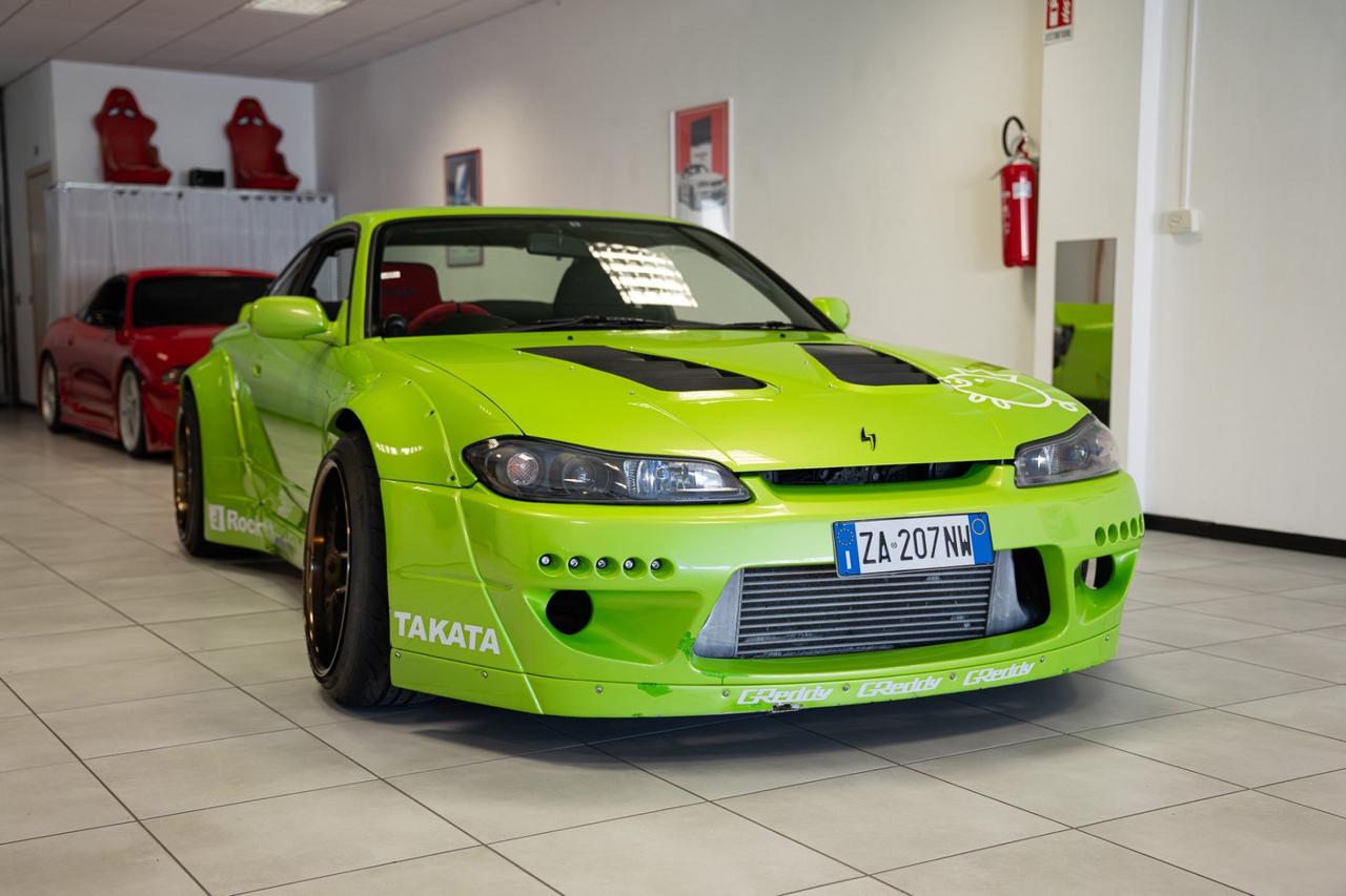Nissan Silvia S15 Rocket Bunny OMOLOGATA