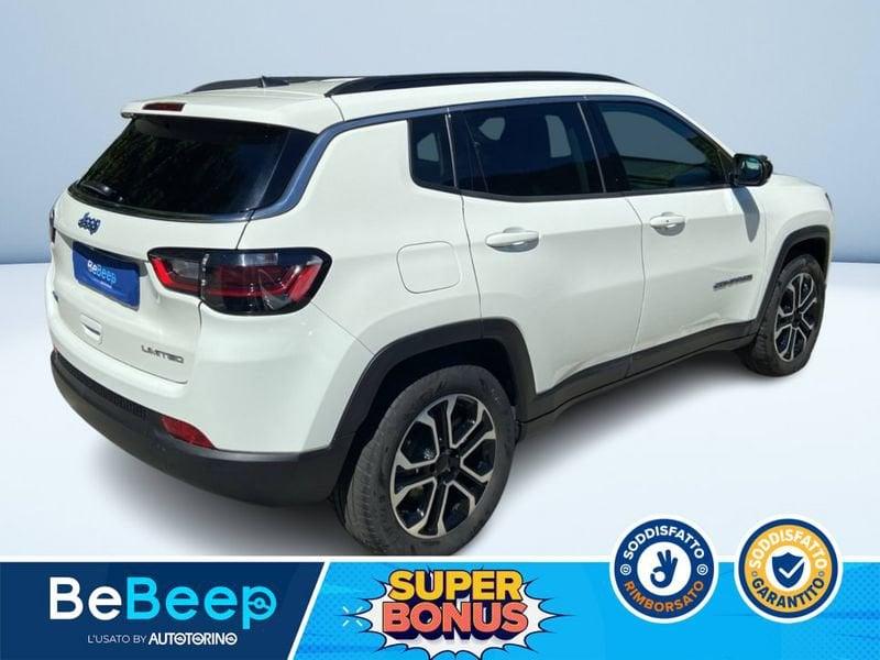 Jeep Compass 1.3 TURBO T4 PHEV LIMITED 4XE AUTO