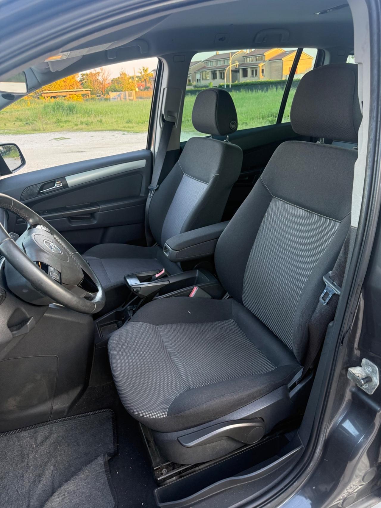 Opel Zafira ECOm 7posti 1.6 turbo benzina metano