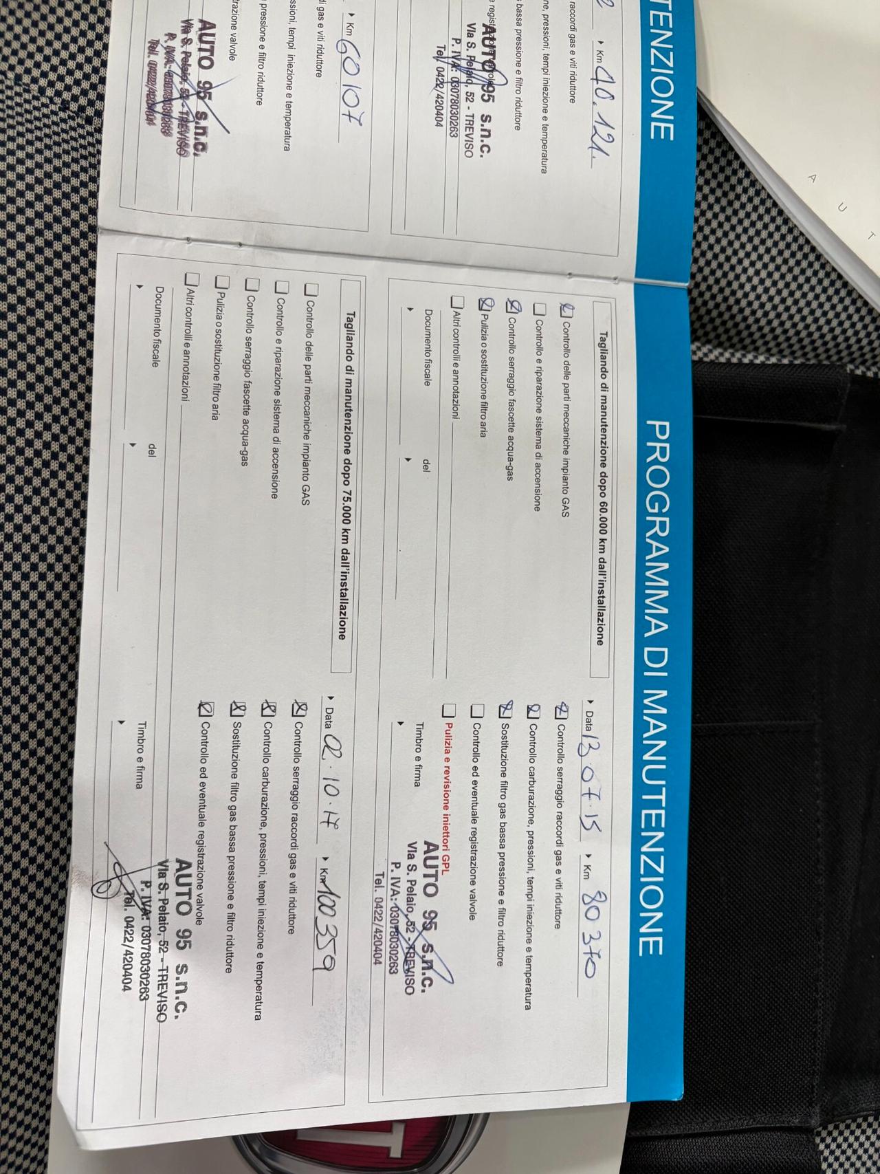 Fiat 500 1.2 69cv GPL Lounge +Tetto