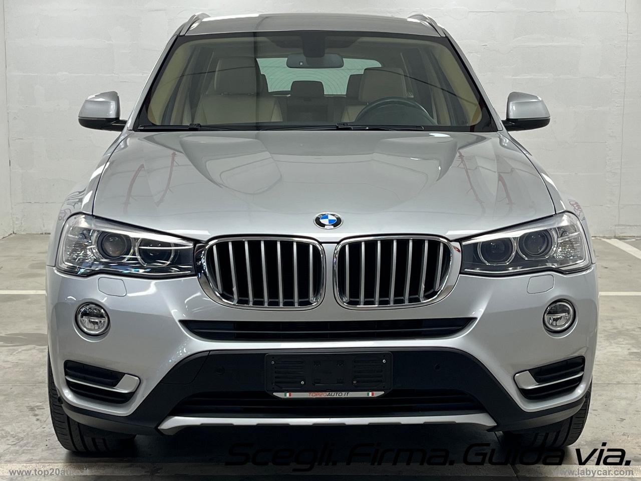 BMW X3 XDrive20d XLine|PELLE TOTALE|8 GOMME