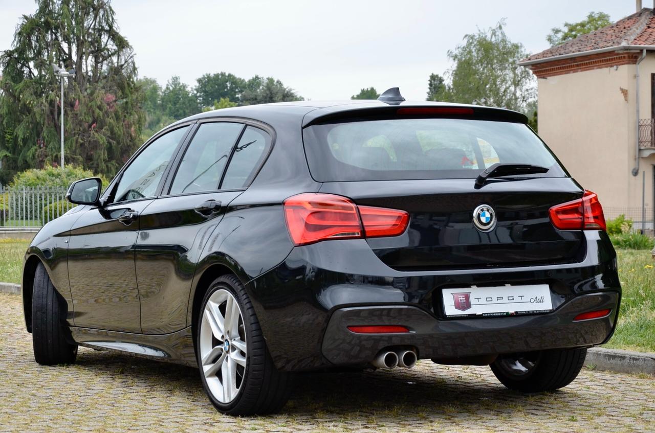 BMW 120d MSPORT 5p 190cv AUTO, UFF ITALIANA, EURO 6B, FARI FULL LED, ALCANTARA, 18", PERMUTE