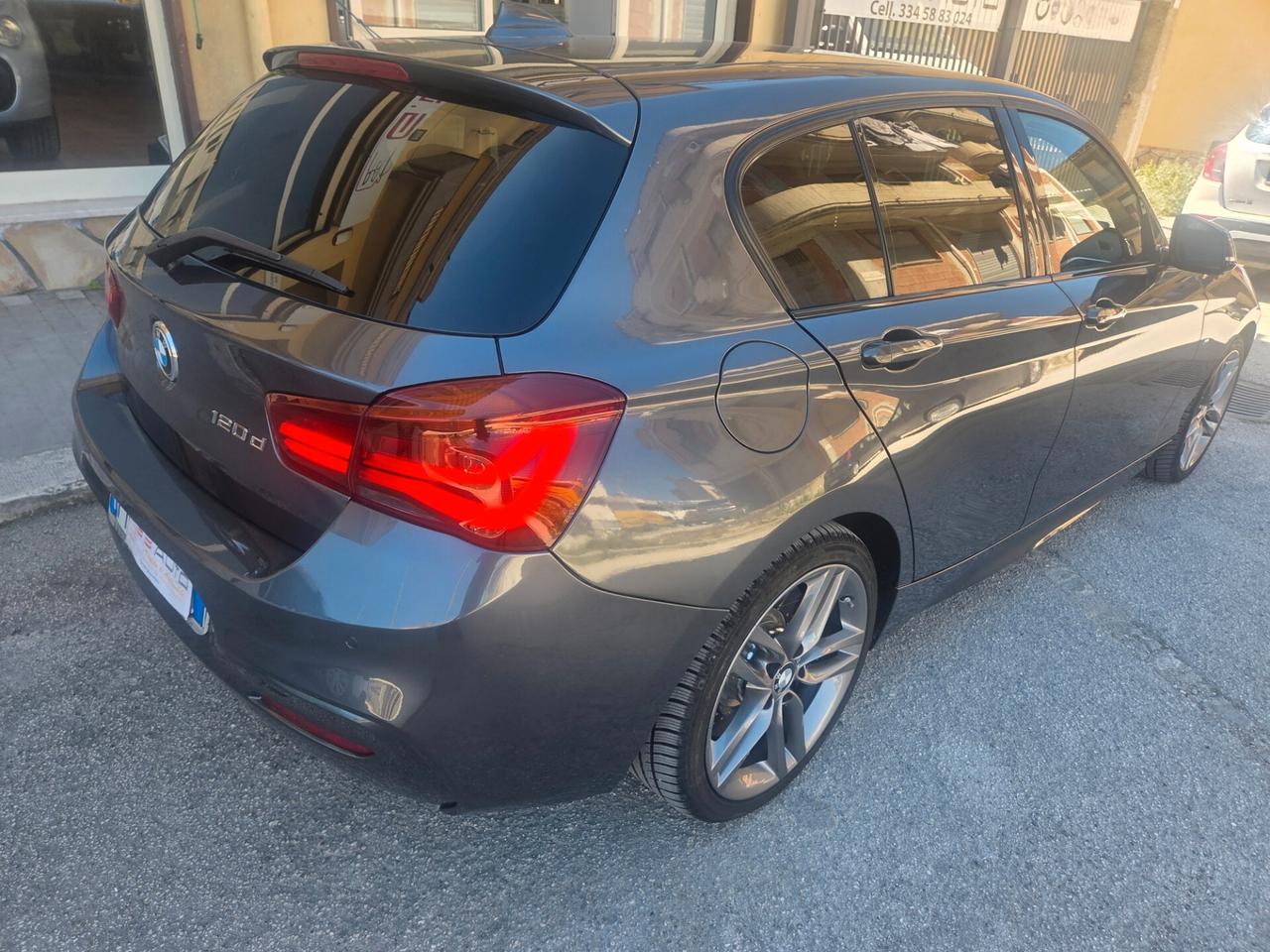BMW 120D ANNO 2018 MSPORT TETTO APRIB KM CERTIFIC