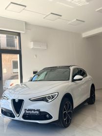 Alfa Romeo Stelvio 2.2 t Super Q4 180cv auto TETTO APRIBILE,TELECAMERA,PELLE,NAVI,ANDROID AUTO,BLOCK SHAFT,DISTRIBUZION