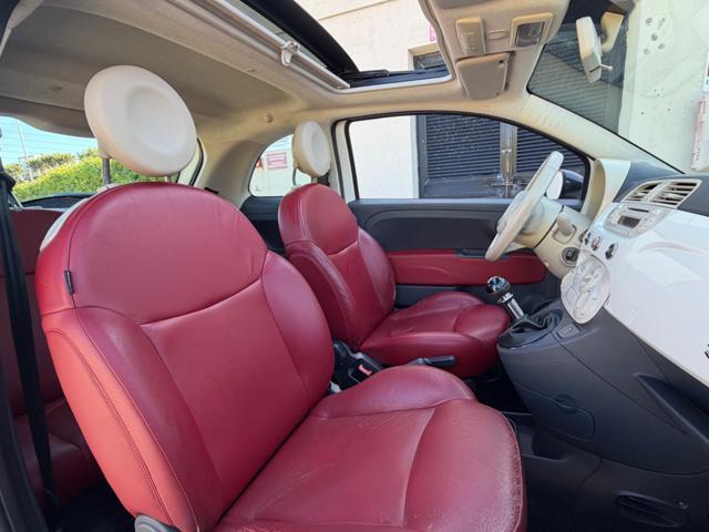 FIAT 500 TWIN AIR TURBO LOUNGE+PELLE FRAU+TETTO APR