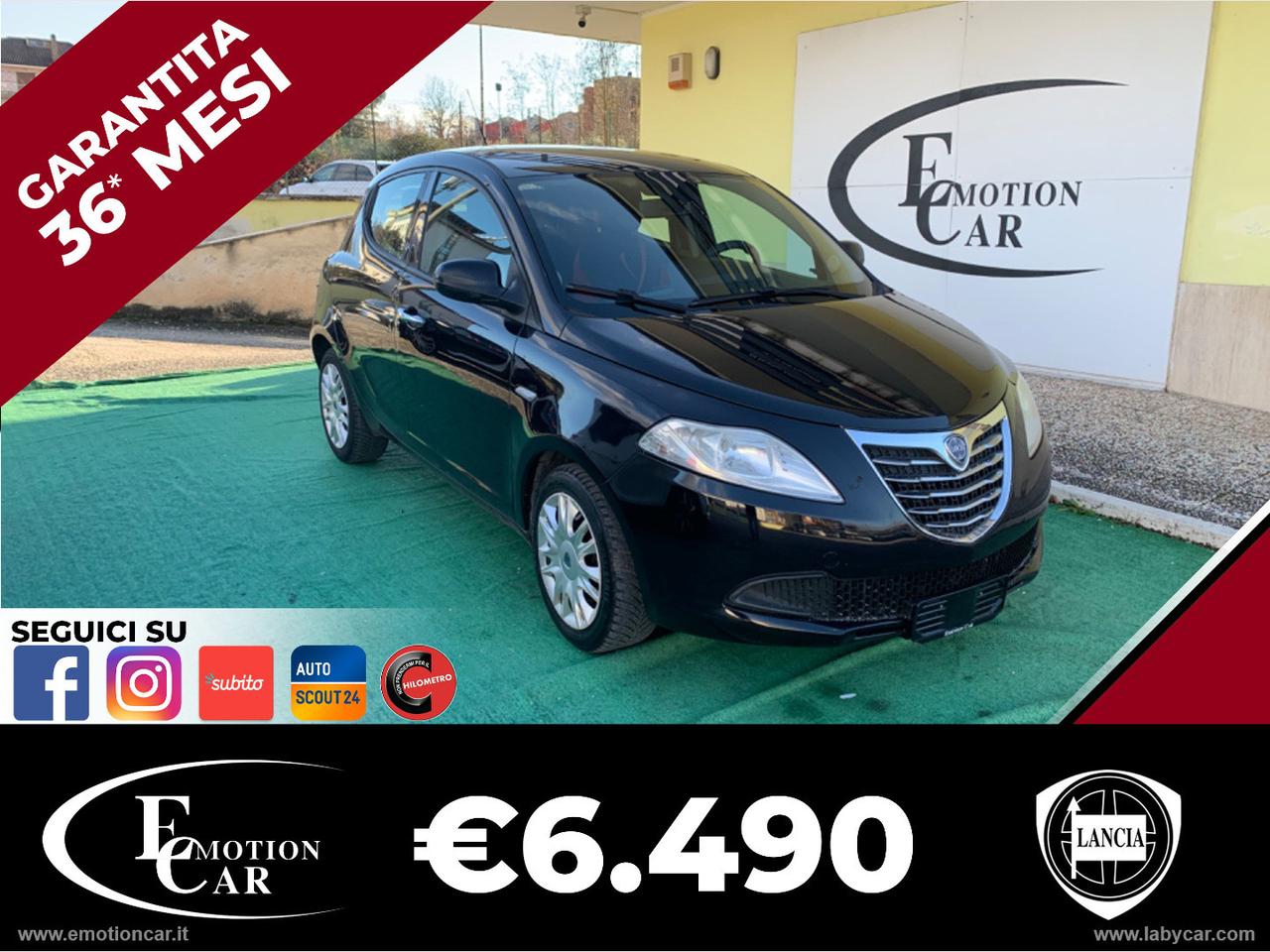 LANCIA Ypsilon 1.2 69 CV 5p. S&S Black&Red - 2012