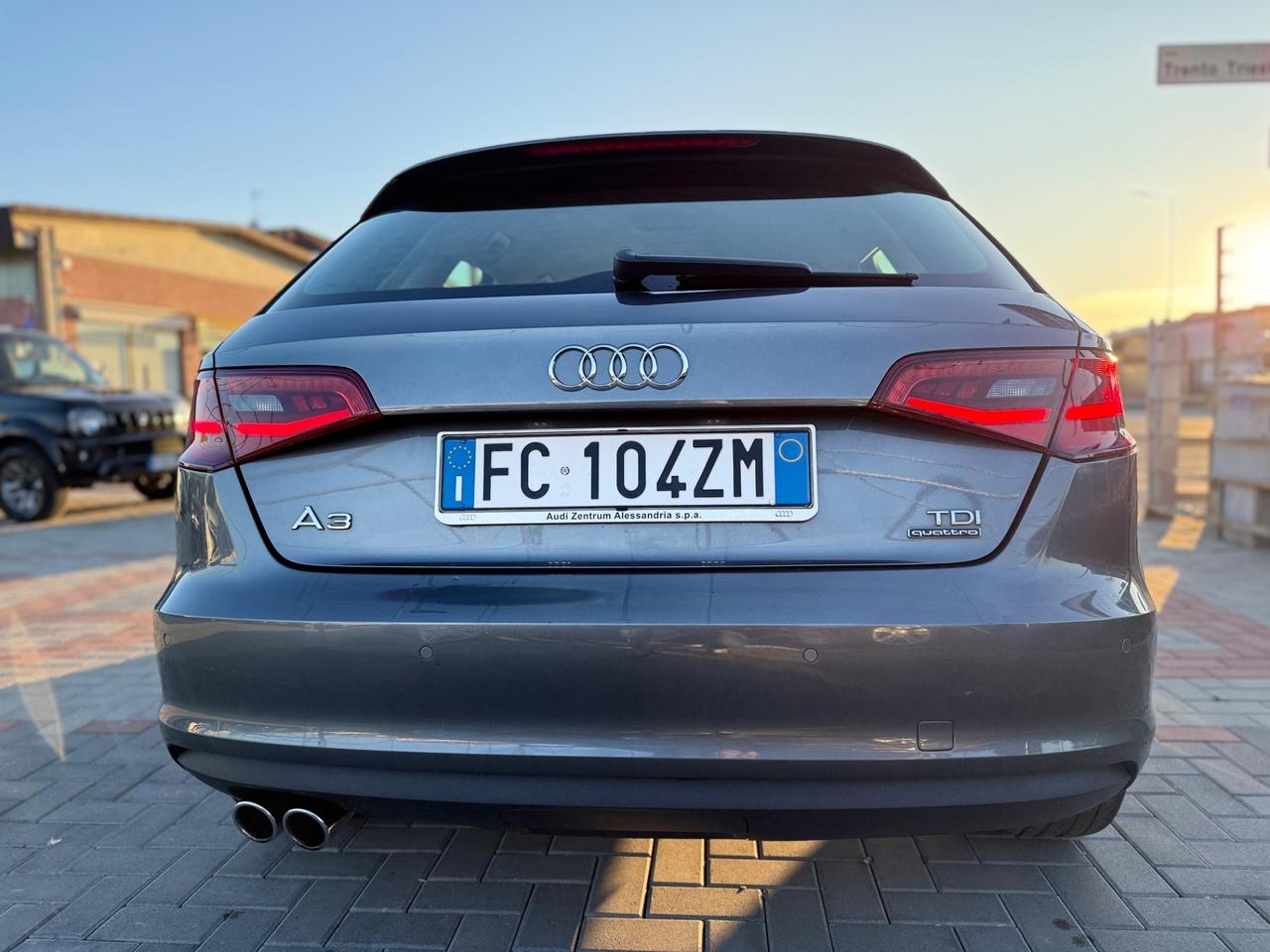 Audi A3 SPB 2.0 TDI quattro Sport GANCIO TRAINO