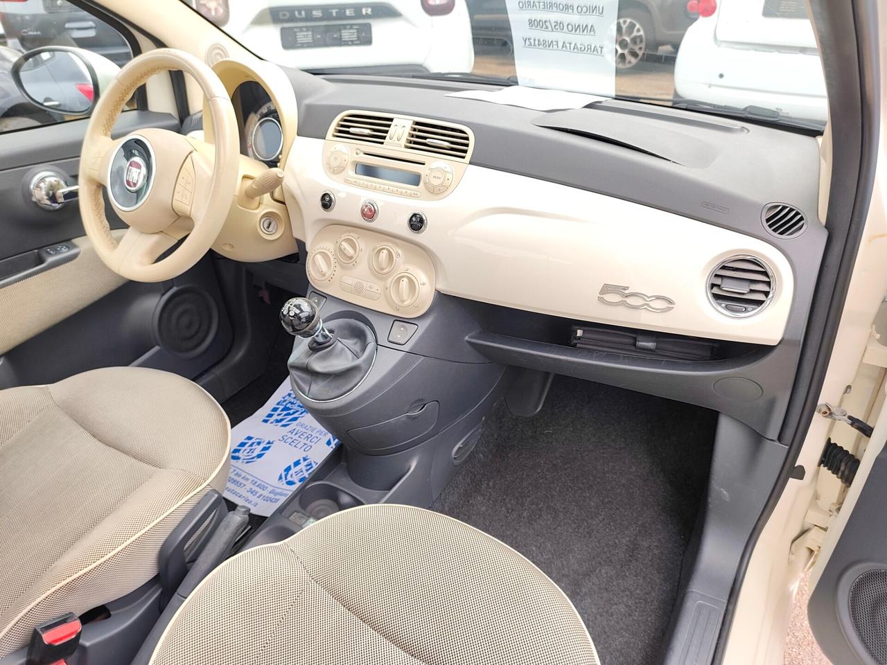 Fiat 500 1.2 BENZINA TETTO APRIBILE