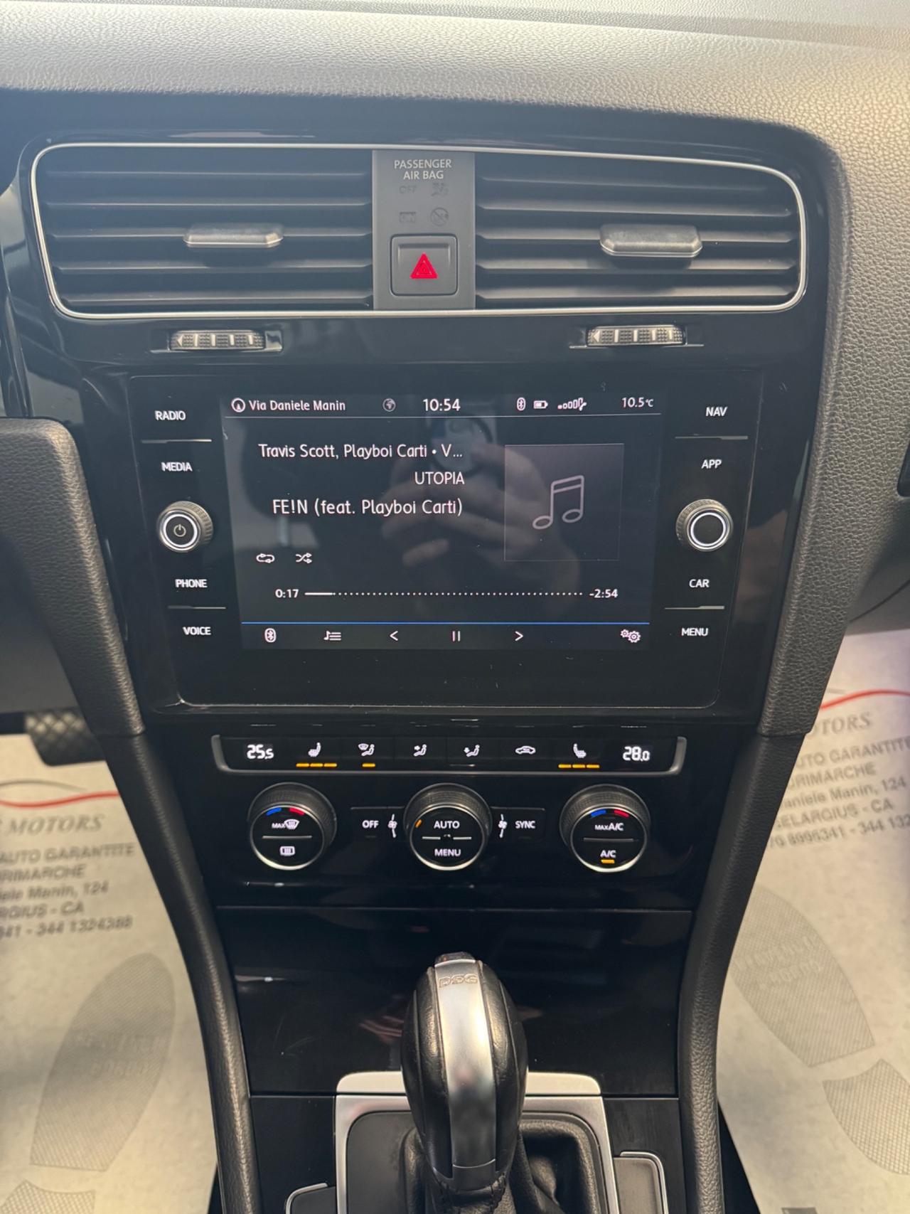 VOLKSWAGEN GOLF 7.5 2.0 TDI 150 CV DSG R-LINE