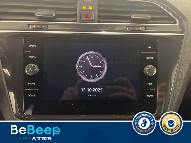 Volkswagen Tiguan 1.6 TDI SPORT 115CV