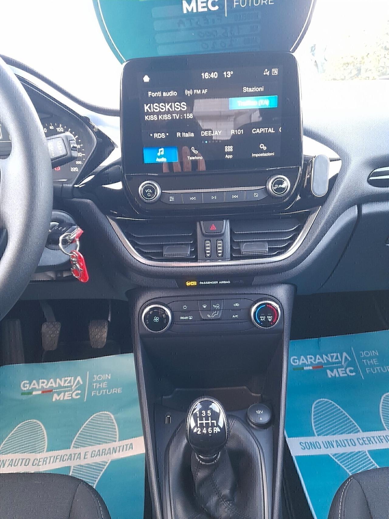 Ford Fiesta 1.5 EcoBlue 5 porte Connect Anno 2020