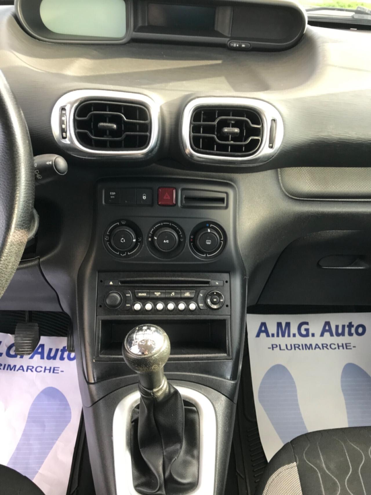 Citroen C3 Picasso 1.4 VTi 95 CV 70 KW Exclusive Impianto GPL