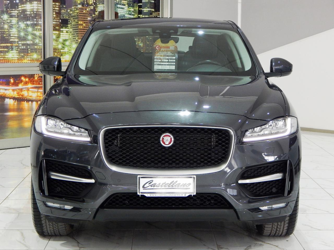 Jaguar F-Pace 2.0d i4 R-Sport 180cv Aut TETTO-NAVI-PELLE-PARK