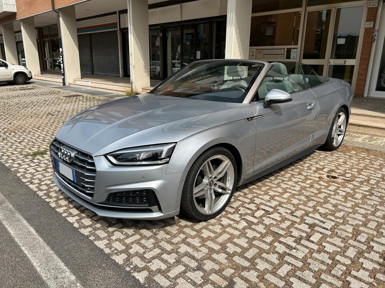 Audi A5 Cabrio 2.0 S.Line S tronic Tagliandi Audi Hybrid Air Scarf Navi Led Retrocam.