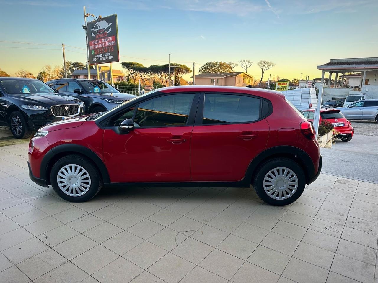 Citroen C3 BlueHDi 75 S&S Live Garanzia 12 Mesi