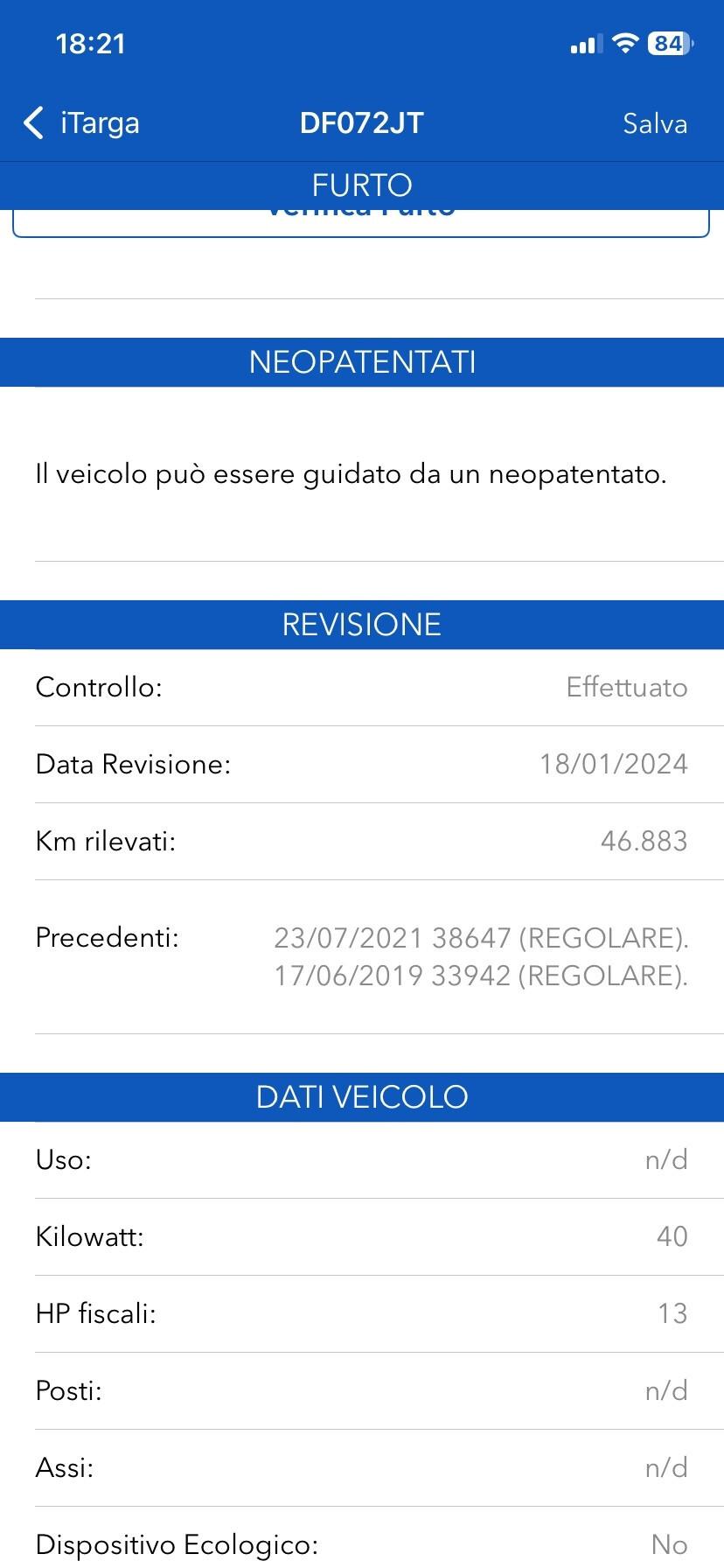 Fiat Panda 1.1 Active - Solo 52ooo KM !!!