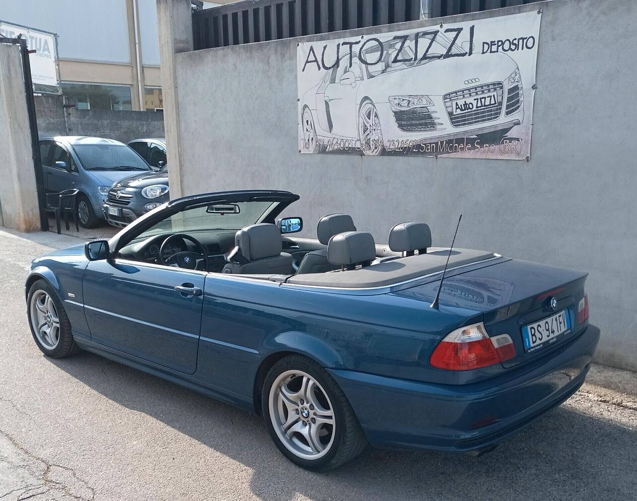 BMW 320 cabrio 170cv (2.2 6 cilindri) M originale