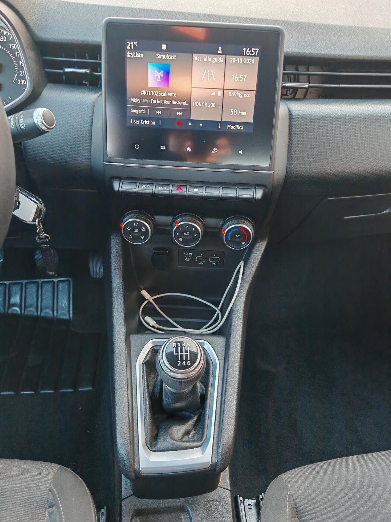 RENAULT CLIO 1.5 DCI OK NEOPATENTATI KM VERI UNIPROPRIETARIO
