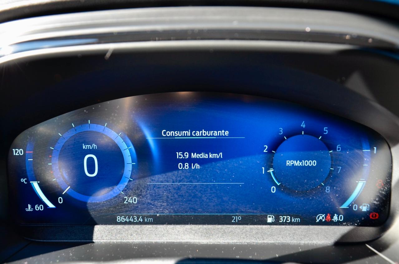 FORD FOCUS 1.0 ECOBOOST HYBRID ST-LINE X 155cv, UFF ITALIANA, SERVICE FORD, RETROCAMERA, APPLE ANDROID, PERMUTE