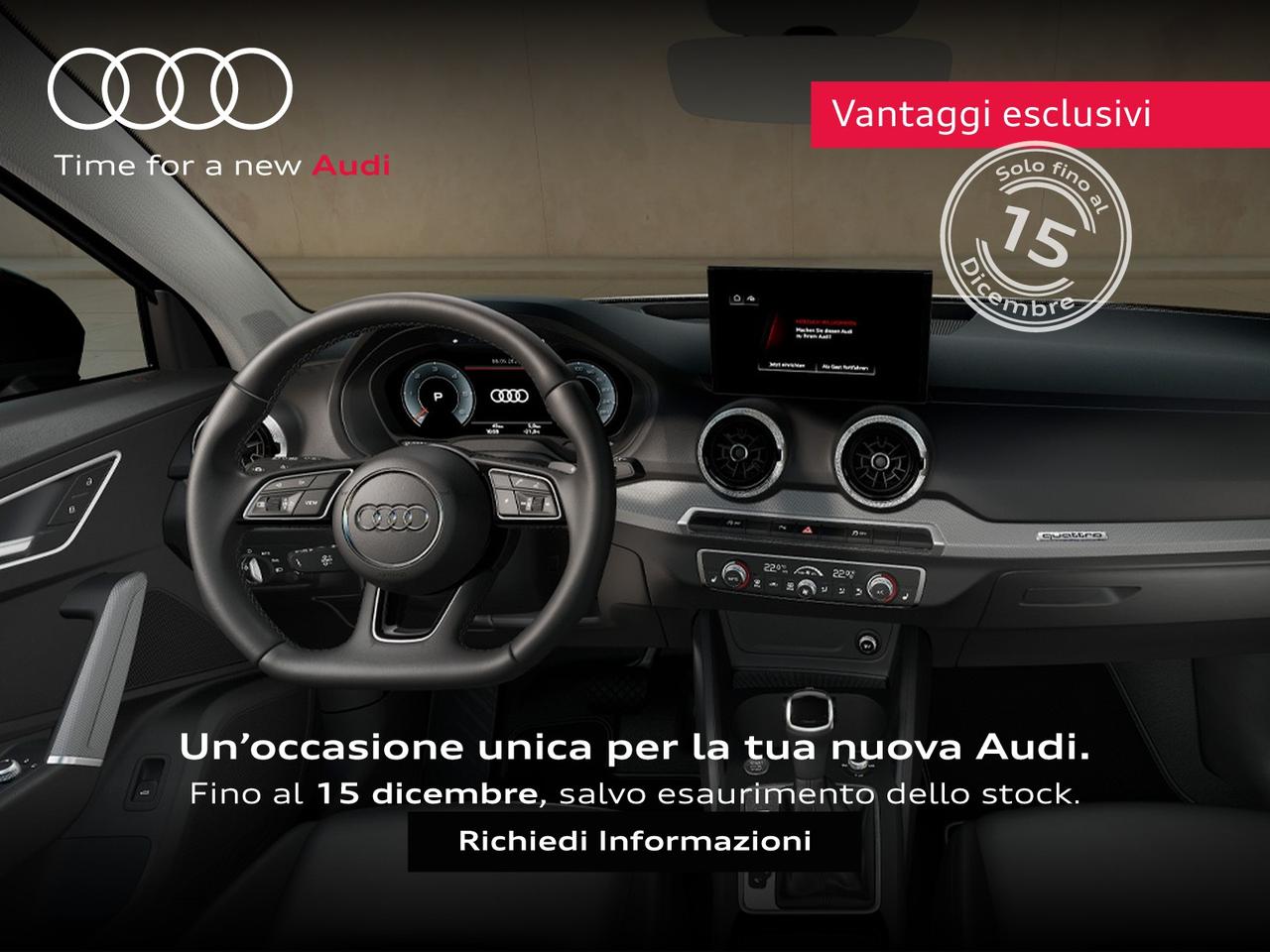 Audi Q2 35 2.0 tdi identity black quattro s-tronic