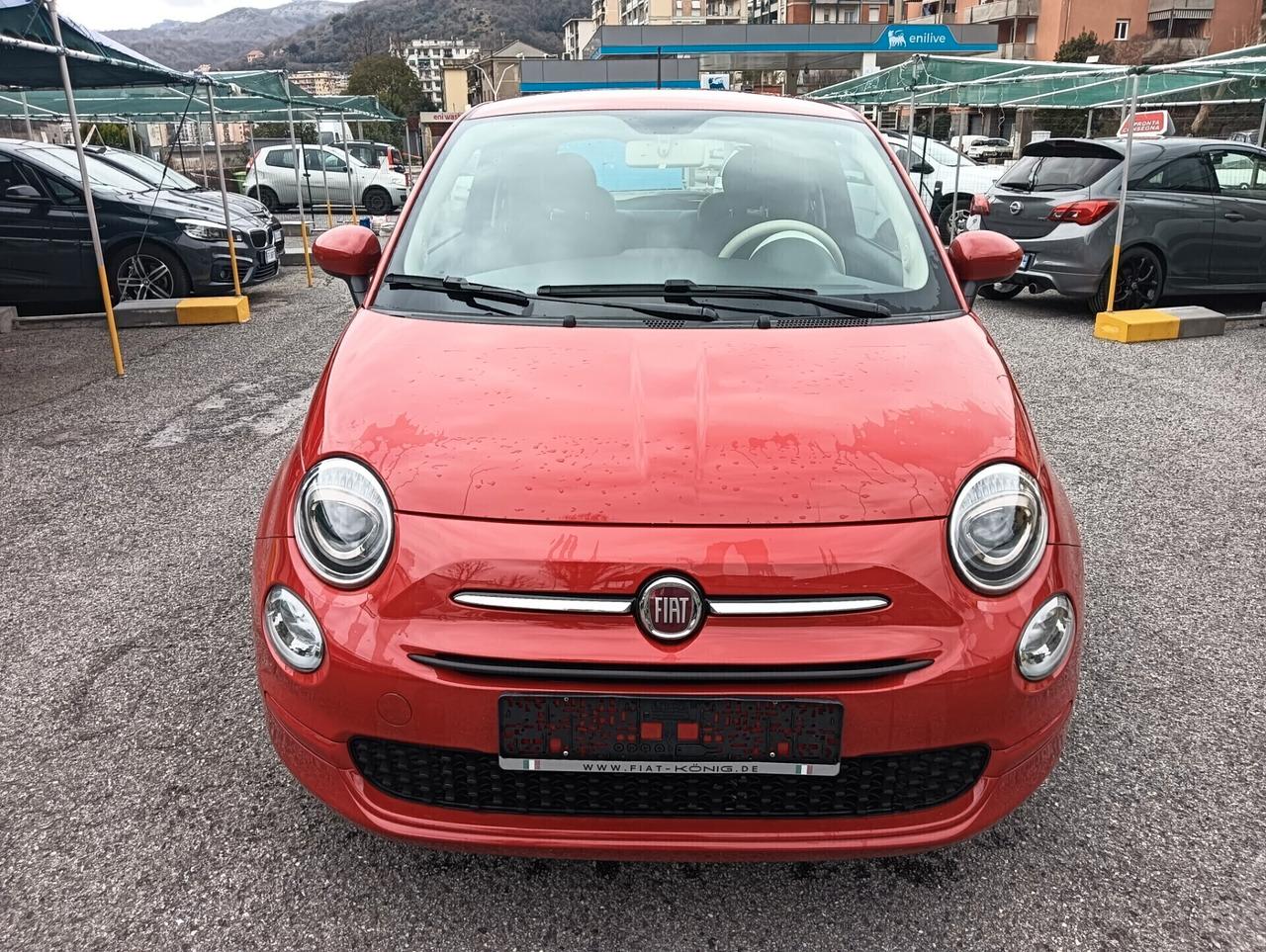 Fiat 500 1.0 Hybrid Red