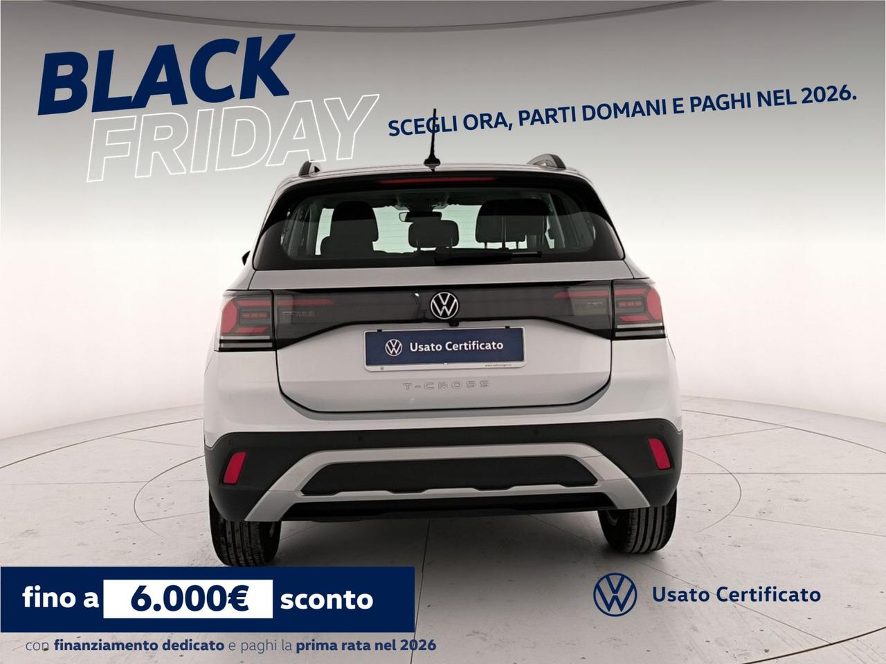 Volkswagen T-Cross 1.0 tsi life 95cv