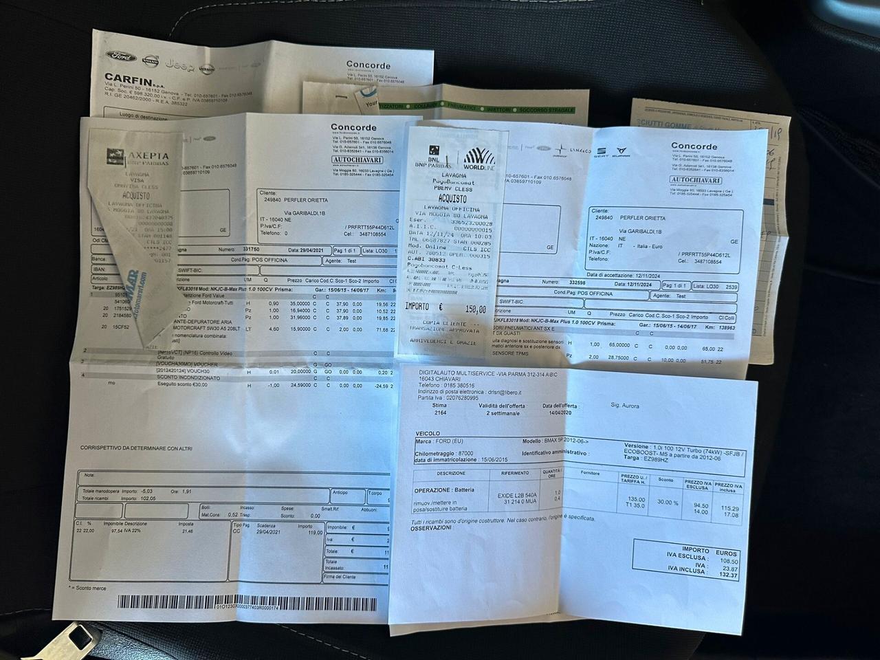 Ford B-Max 1.0 EcoBoost 100 CV Business Titanium