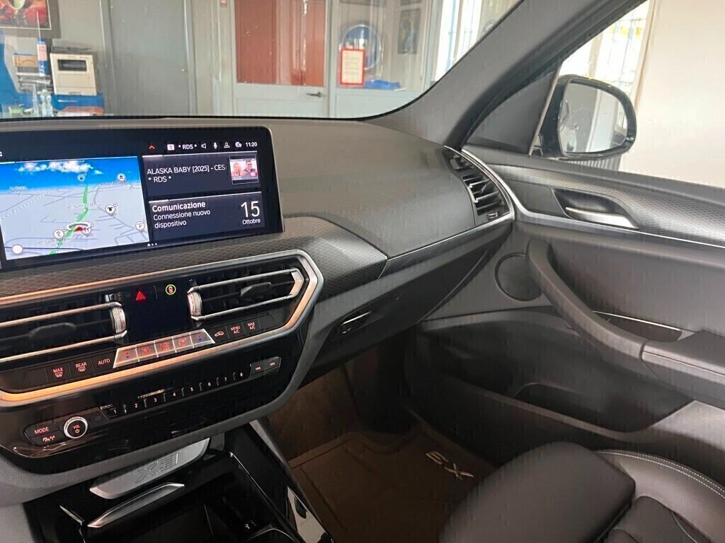 BMW X3 M sport tetto panoramico/apribile mhev 48V auto