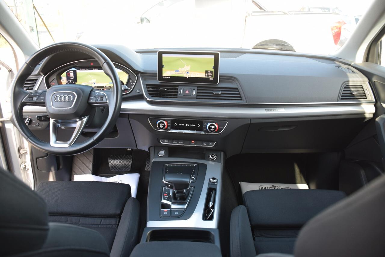 Audi Q5 4x4 2.0TDI 190CV quattro - AUTOM. S-Tronic S-LINE PLUS PACK NAVI LED ADAS SENSORI