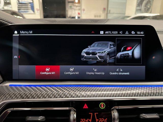 BMW X6 M Competition-22"-TettoSky-Pelle totale-Head Up-IVA