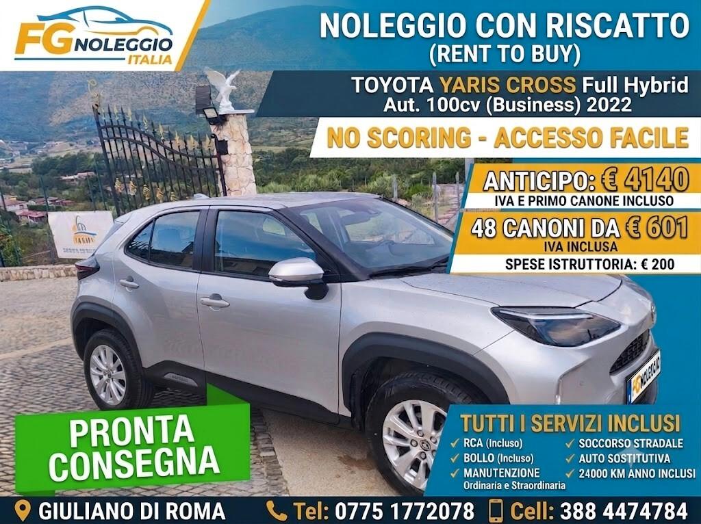 TOYOTA YARIS CROSS Full Hybrid Business senza busta paga