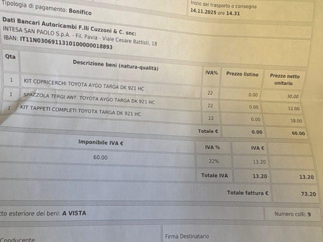 TOYOTA Aygo 1.0 12V VVT-i 5 porte OK NEOPATENTATI 5 PORTE