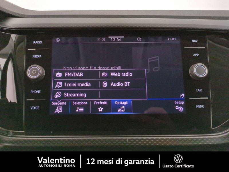 Volkswagen T-Cross T-Cross 1.0 TSI DSG 110 CV Style