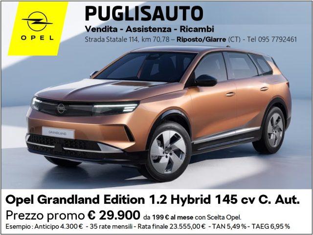 OPEL Grandland Hybrid 145 CV EDCT Edition