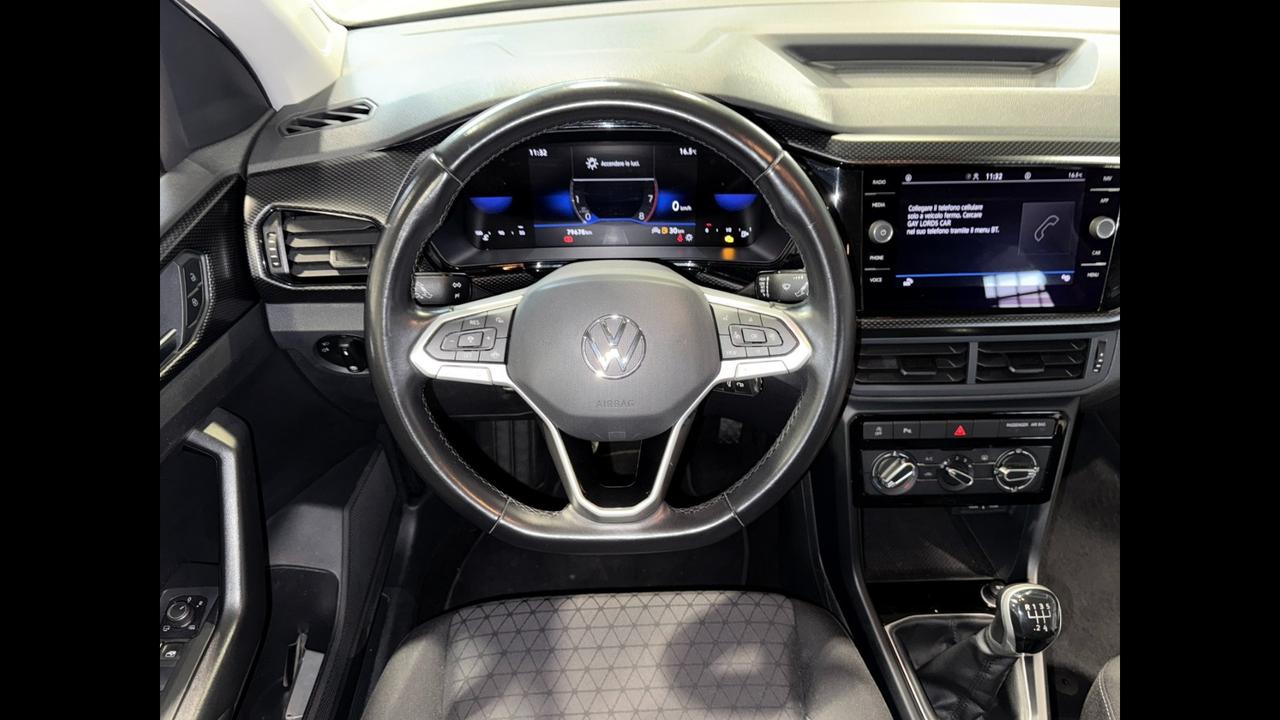 VOLKSWAGEN T-Cross 1.0 tsi Style 95cv