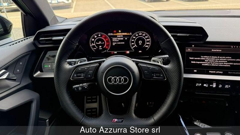 Audi A3 RS3 SPB TFSI quattro S tronic | IVA, 19'', MATRIX, BANG&OLUFSEN, ACC, PROMO AZZURRA*