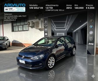 Vw Golf VII 1.6 tdi Comfortline 105 cv