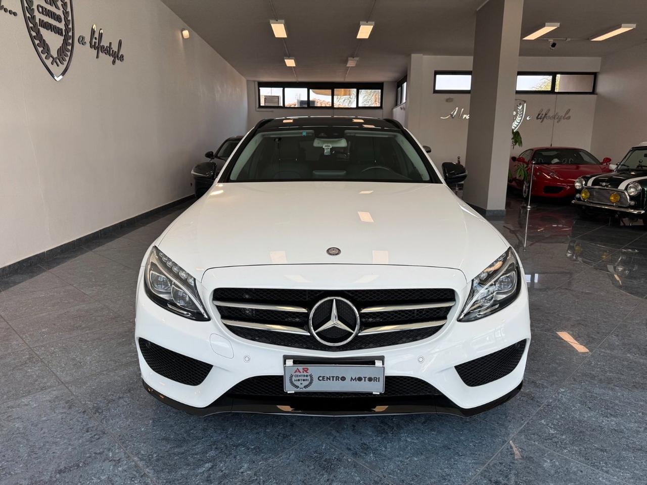 Mercedes C 250 D Sw Amg Premium 4Matic Tetto Dvd Led Full Opt