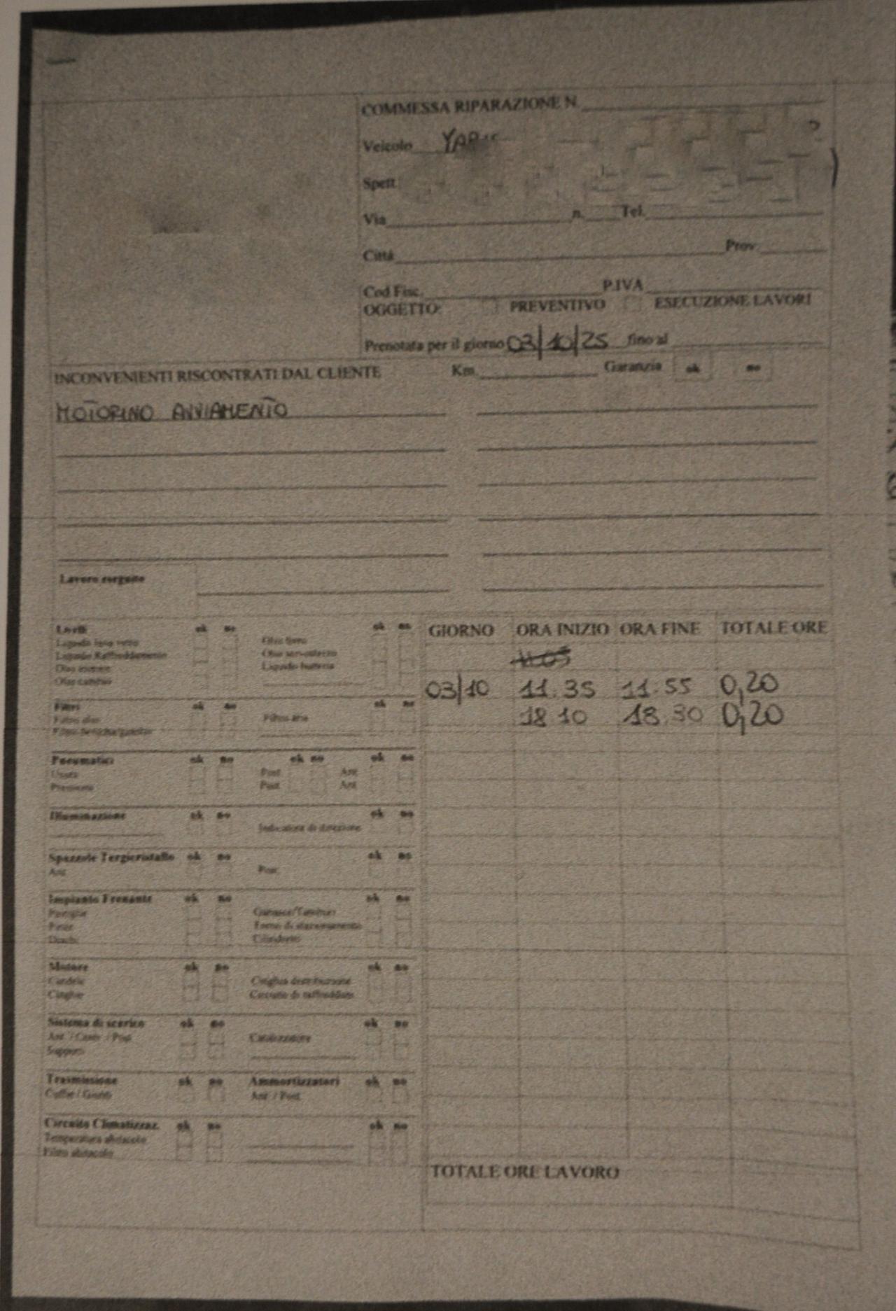 Toyota Yaris 1.0 5 porte NEOPATENTATI