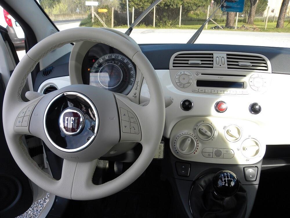 Fiat 500 1.2 Sport NEO PATENTATI, CERCHI, CLIMA, FARETTI, MULTIFUNZIONE TETTINO