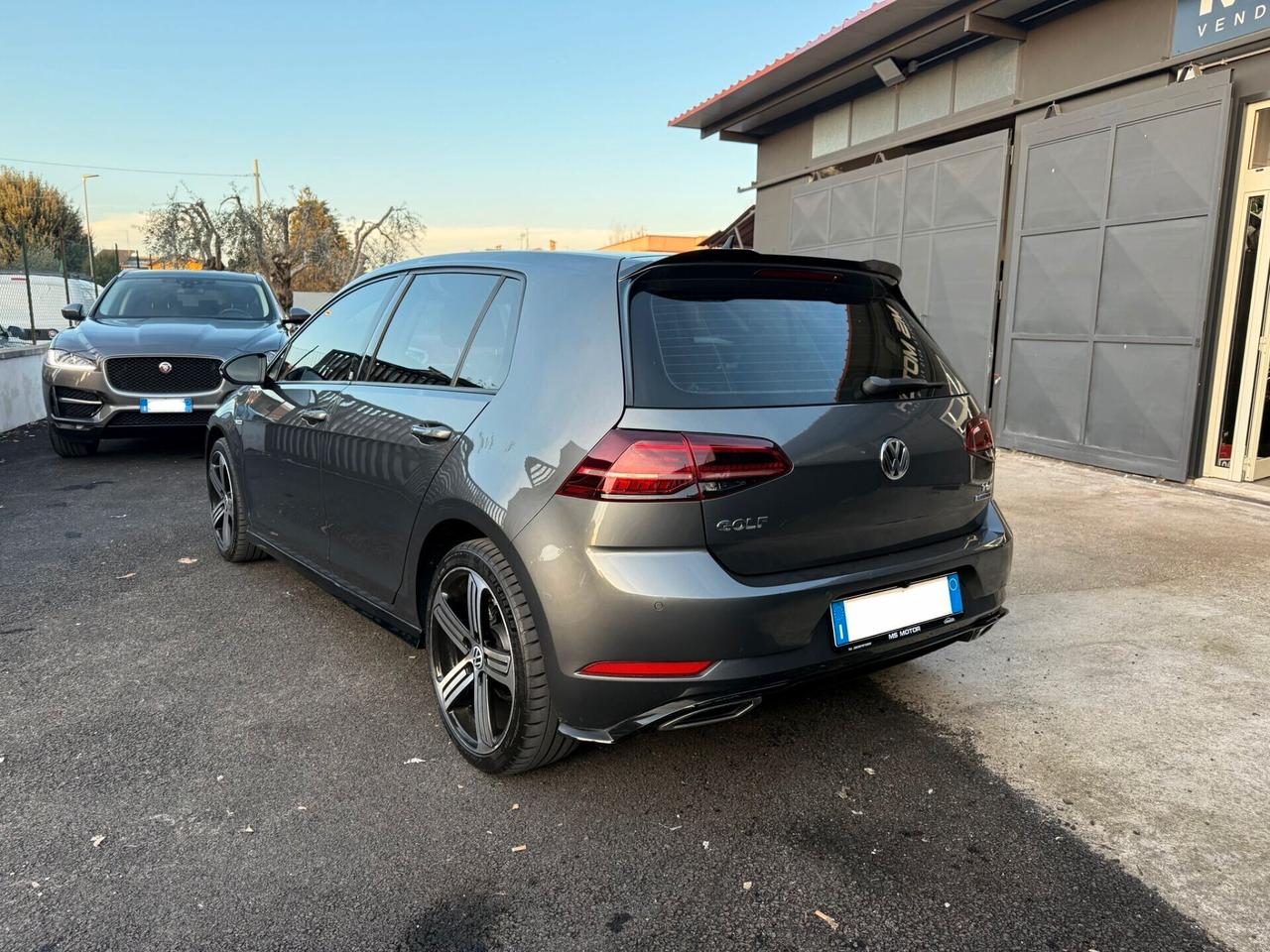 VW Golf 7.5 Rline 1.4 TGI 110cv metano