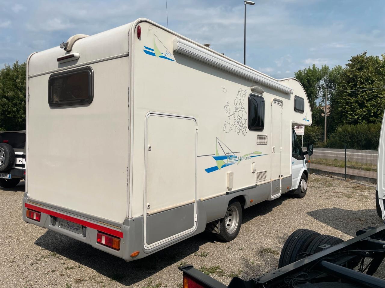Ford Autocaravan mansardato Rimor Katamarano 5 - 6 posti letto