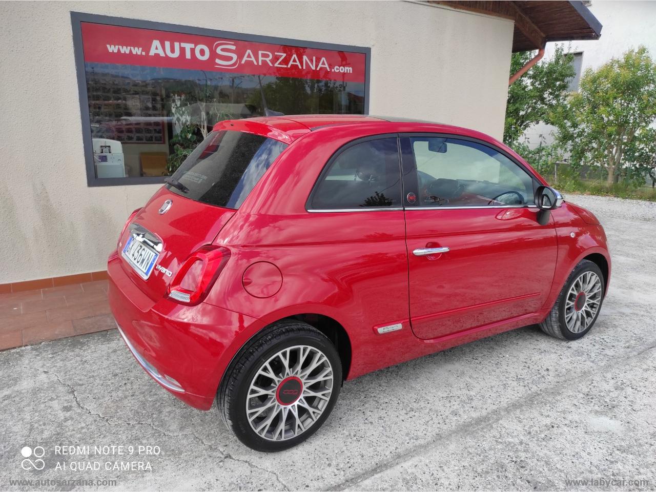 FIAT 500 1.0 Hybrid Red 24000KM!!! 3 ANNI GARANZIA