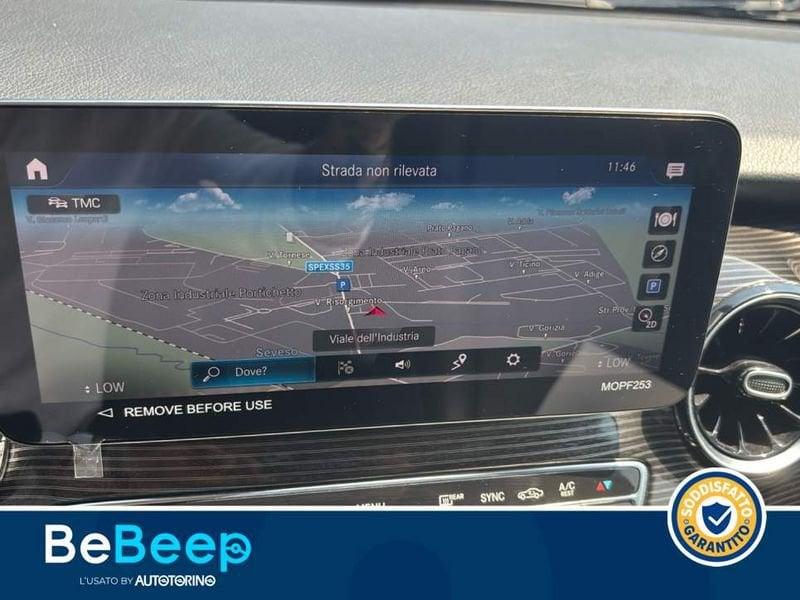 Mercedes-Benz Classe V V EXTRALONG 250 D PREMIUM AUTO