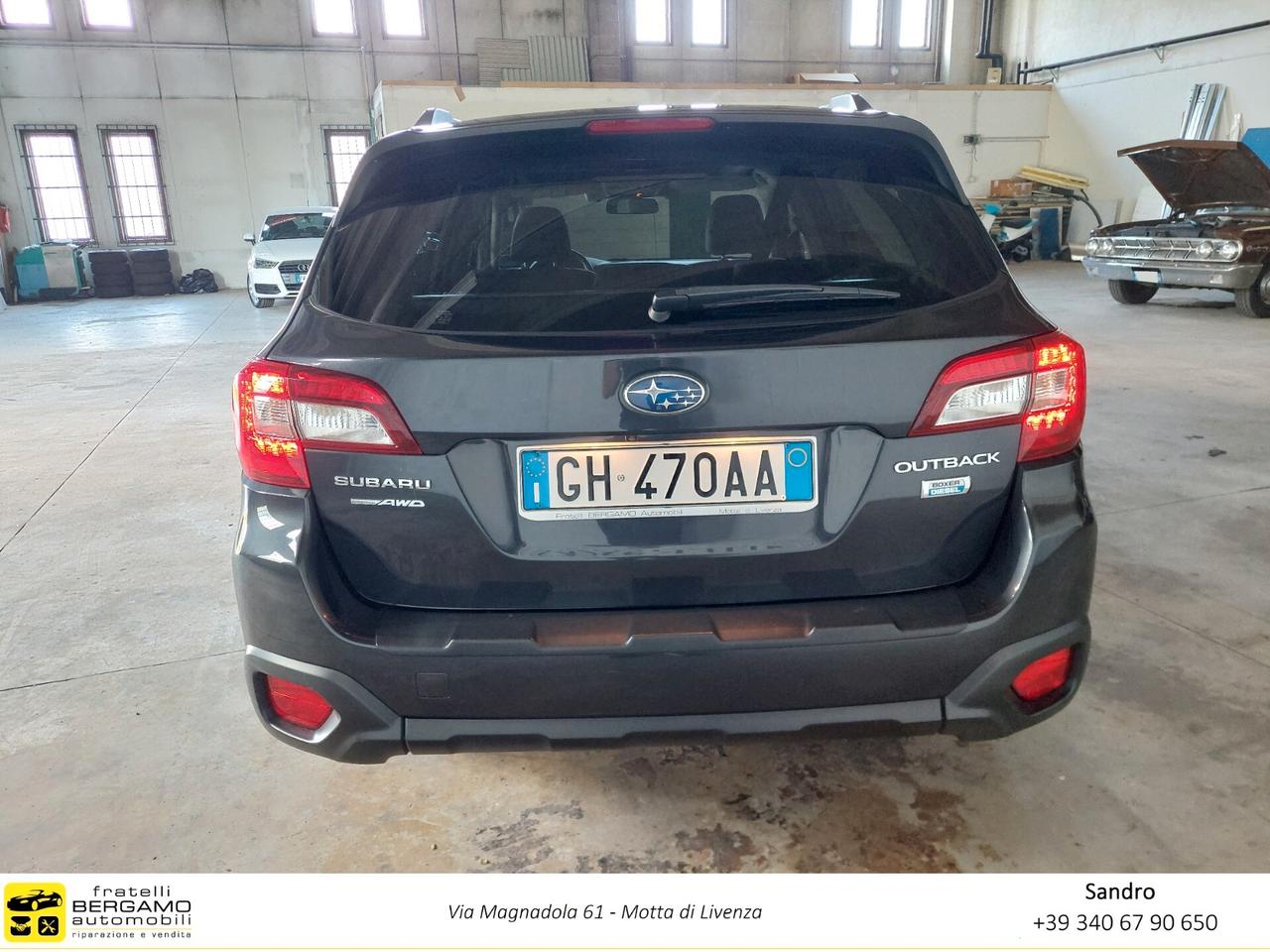 Subaru Outback 2.0d Unlimited lineartronic AWD Tettuccio