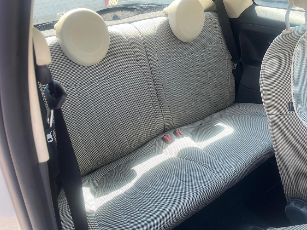 Fiat 500 lounge-1.2 gpl- km 125000-2008