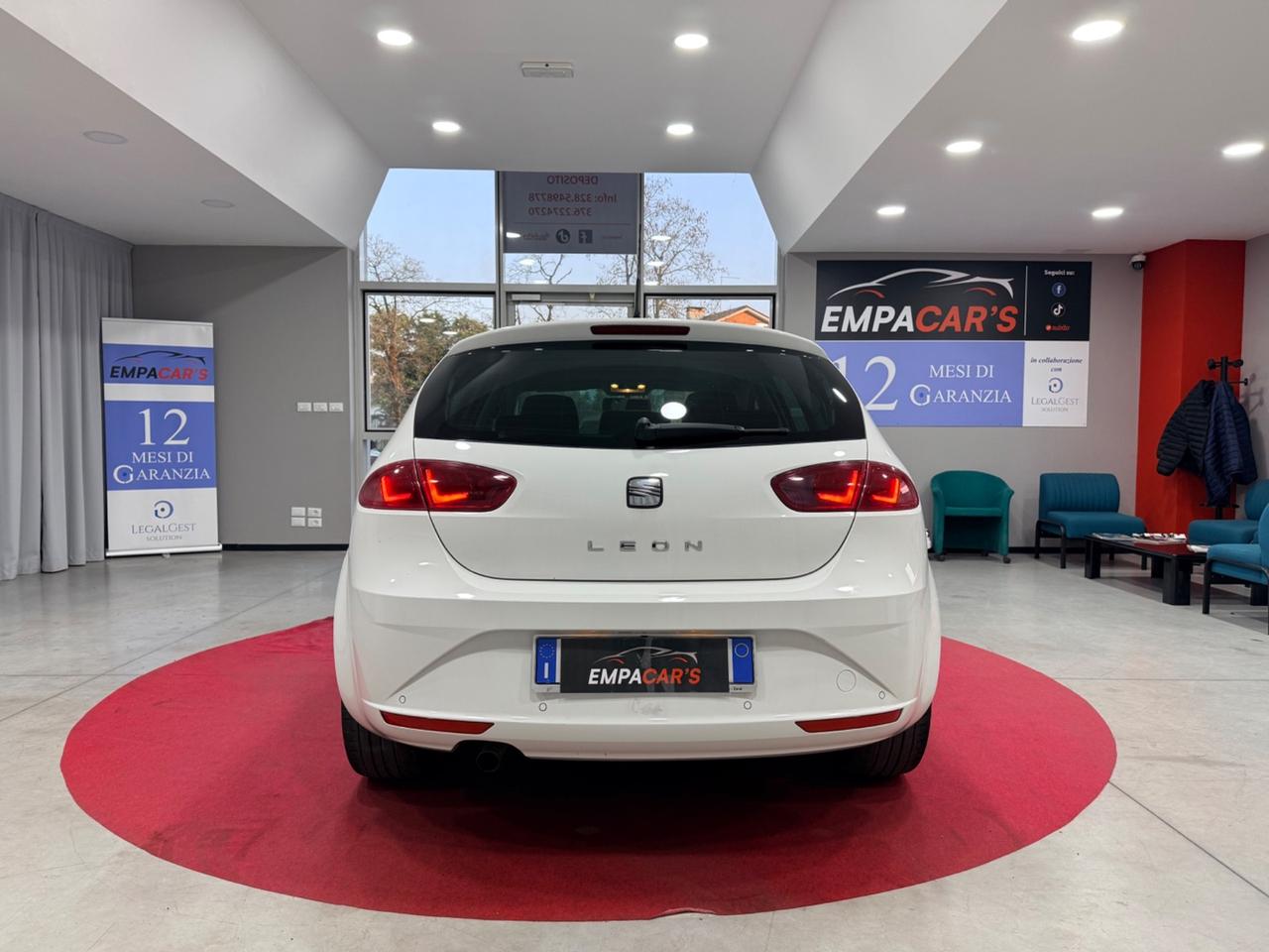 Seat Leon 1.6 TDI CR 105CV UNICO PROPRIETARIO OK NEOPATENTATI