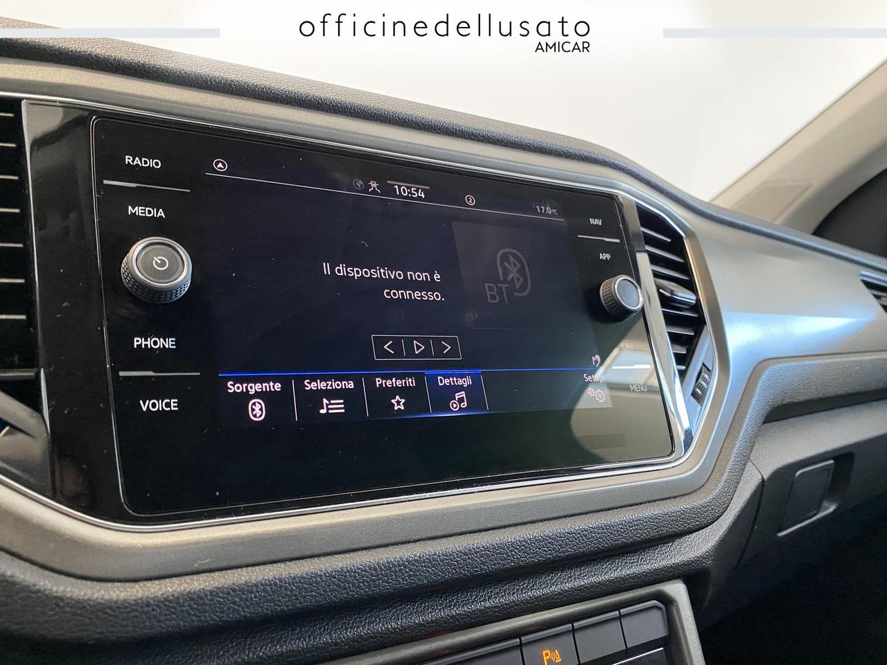 Volkswagen T-Roc 1.0 tsi 110cv style