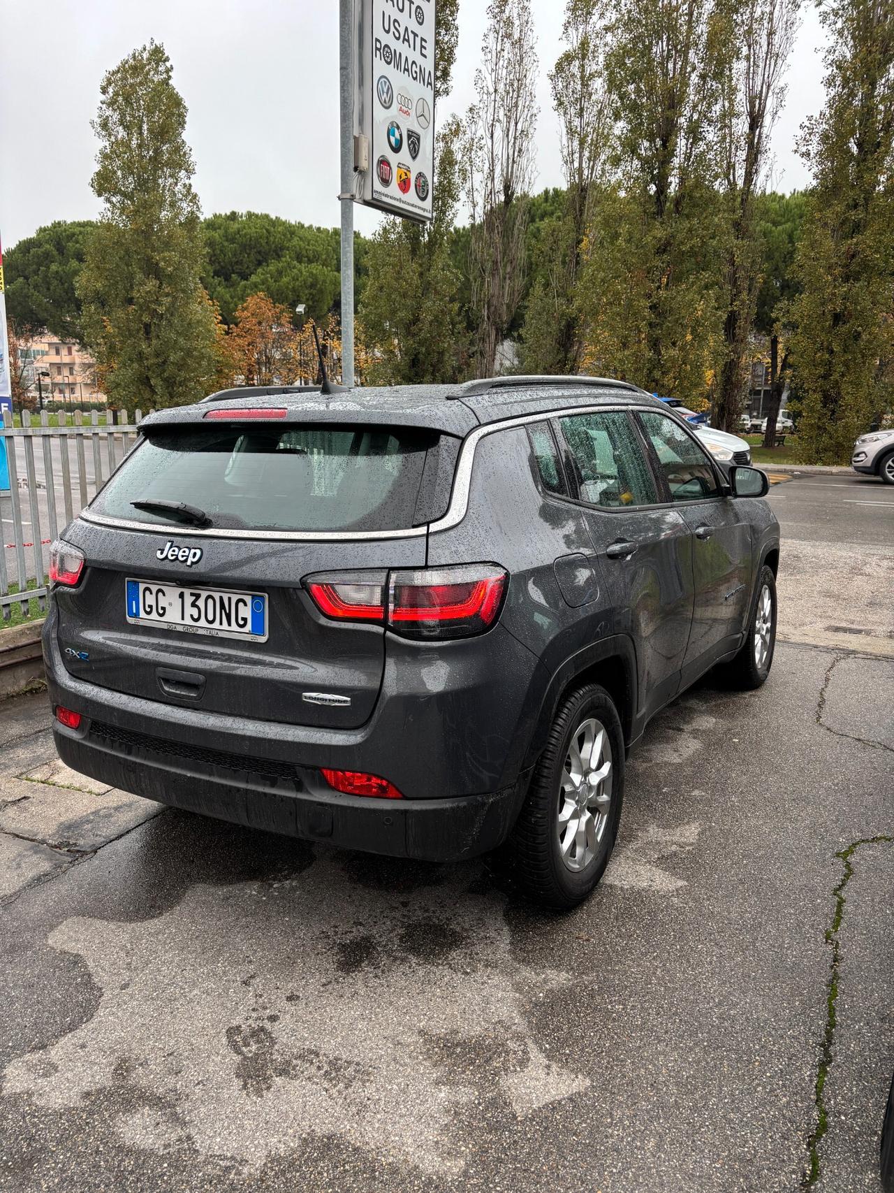 Jeep Compass 1.3 Turbo T4 190 CV PHEV AT6 4xe Longitude NESSUN VINCOLO
